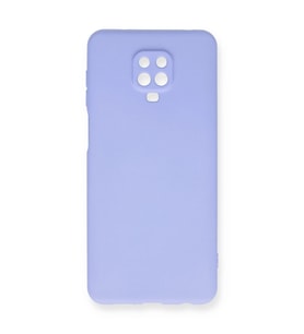 Xiaomi Redmi Note 9 Pro Kılıf Nano İçi Kadife Silikon - Lila