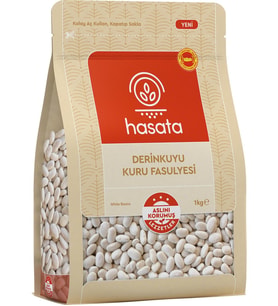 Hasata Derinkuyu Kuru Fasulyesi 1kg