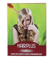 Hair Plus Saç Açıcı Set Badem ( 30 g Mavi Toz + 60ml Oksidan%40+ bakım yağ+eldiven)
