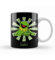 Kermit The Frog Retro Japanese Kupa Bardak Porselen