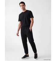 LC WAIKIKI Siyah Regular Fit Erkek Eşofman Altı