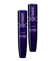 Avon Exxtravert Ekstra Hacim Veren Maskara 9 Ml. Blackest Black İkili Set