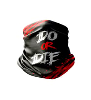 Motobir Baf-Bandana Siyah Kırmızı Do Or Die (Renksiz)