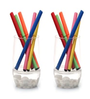 2 ADET KALEMLİK BEYAZ İNCİLİ OFİS GERECİ 8X8X11CM 300ML