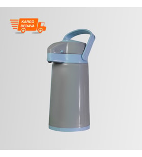Midinoks Çift Cidarlı Cam 1,2 LT Piknik - Kamp Termos