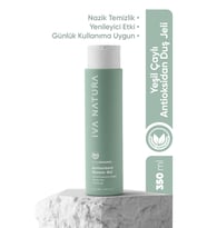 İva Natura Organik Yeşil Çay Özlü Duş Jeli Nazik Arındırma & Dengeleyici Bakım – 350 ml