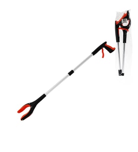 OTOMATİK= BAS--TUT KATLANABİLİ BORU ÇÖP TOPLAMA KISKACI 83CM ÇOK AMAÇLI TUTACAK (5343)