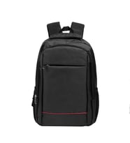 Bagacar Okul ve Günlük Laptop Bölmeli Su Geçirmez Sırt Çantası Siyah