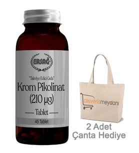 Ersağ Krom Pikolinat - 45 Tablet