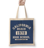 California Beach High School Bez Çanta Uzun Saplı