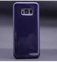 Galaxy S8 Plus Kılıf Zore Shining Simli Silikon Kılıf (Siyah)