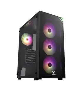 Vento Vg4200s Mid Tower, 750w 80+ Siyah, Temperli Cam, Rgb, Atx Gamıng Kasa