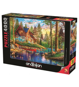 Anatolian 4000 Parça Taş Ev Puzzle
