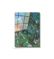 Dikey Cam Tablo Salon Duvar Tablosu Dikey Cam Vangogh 102 Yeni Ev Hediyesi Ofis Tablosu