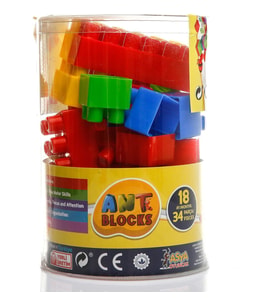 Asya Oyuncak Ant Blocks 34 Parça Lego