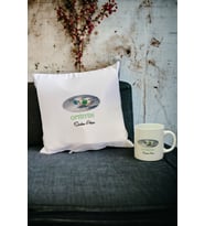 Optisyen Kupa Bardak ve Yastık Set (Beyaz)