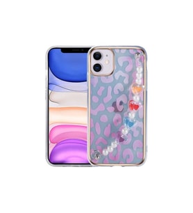 Apple iPhone 12 Uyumlu Kılıf Zore Pilla Kapak (Pembe)