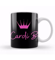 Queen Cardi B Kupa Bardak Porselen