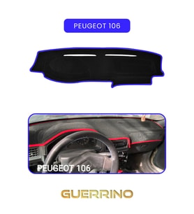 PEUGEOT 106 TORPİDO KORUMA HALISI MAVİ KENAR