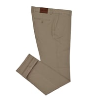 Erkek Comfort Fit Rahat Kesim Yan Cepli Pamuklu Pantolon BGL-ST03816 (Bej)