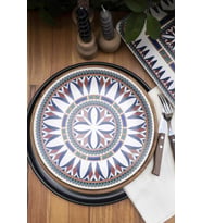 M'art Home Rumi Servis Tabağı (Çok Renkli)