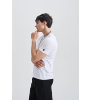 Brainstorming Erkek Taş T-Shirt (Beyaz)