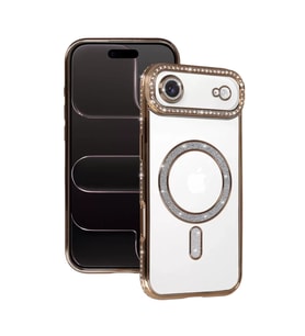 İphone 17 Air Joke Simli Magneticsafe - Gold