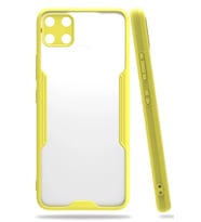 Durukar® Realme C15 Kılıf Platin Silikon - Sarı