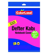 Colorland Hazır Defter Kabı A4 10Lu Pembe