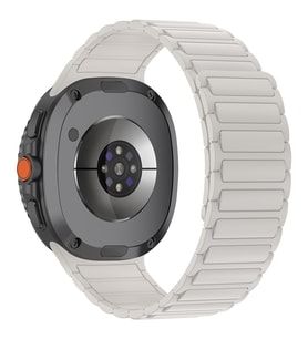 Lexroo Galaxy Watch 8 KRD-146 Silikon Kordon Strap Kayış - Starlight