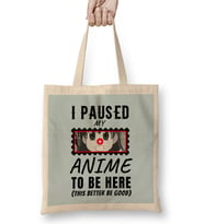 Sarcasm Funny Anime And Manga Otaku Lover Gift Bez Çanta Uzun Saplı