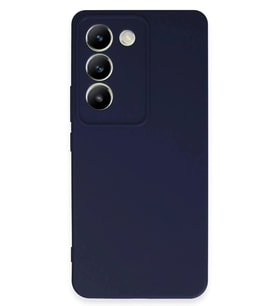 Durukar® Vivo V30 Lite 4G Kılıf First Silikon - Lacivert
