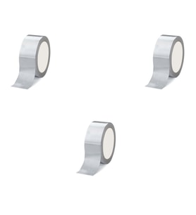 Omeyva Takviyeli Tamir Bandı - İzolasyon Onarım Çadır Bandı - Gri - 48 mm x 10 YRD - 3 Rulo
