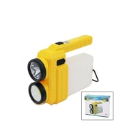 3İN 13W+COB LED+360°SMDEL FENERİ USB ŞARJ POWERBANK 1500LM IŞIK AYARI GÜN IŞIK - BEYAZ METAL ASKI+B42 PT-8439 (5343)
