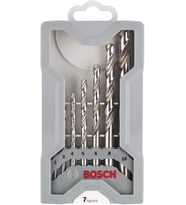 Professional 7 parça Mini X-Line metal matkap ucu seti (metal, HSS-G, taşlanmış, matkap aksesuarı) gri