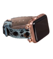 Bouletta Apple Watch Uyumlu Deri Kordon 38-40-41mm Ferro Leopar LEO56