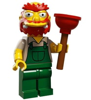 Lego 71009  Simpsons serisi 2 - 13 Groundskeeper Willie