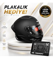 MT Helmets Stinger 2 Solid Full Face Kapalı Kask + Plakalık