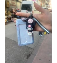 Kuromi Silikon Kartlık Anahtarlık