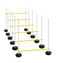 Scucs 1142 Slalom Seti Kauçuk Tabanlı Standart (Beyaz)