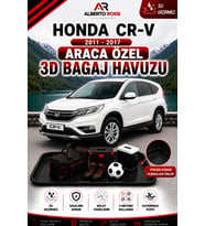 Honda Cr-V 2011 - 2017 Araca Özel 3D Bagaj Havuzu