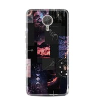 GM5 Plus Kılıf HD Resim Baskılı Ay Pattern StKd -030