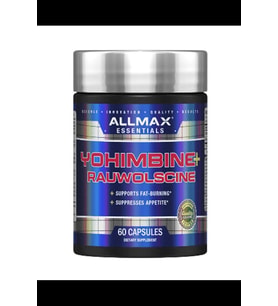 ALLMAX Yohimbine HCI + Rauwolscine, 3.0 mg, 60 Capsul. USA.3941 (Renksiz)