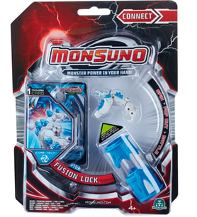 MONSUNO Fırlatma Kapsülü ve Oyun Kartı, Lisanslı Fusion Lock Figür
