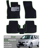 SUZUKİ SWİFT (2004-2010) Uyumlu EVA Paspas Tam Set–Oto Paspas,Araca Özel,Kolay Montaj