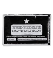 Yıldız Siyah Toz Kumaş Boyası 12 gr