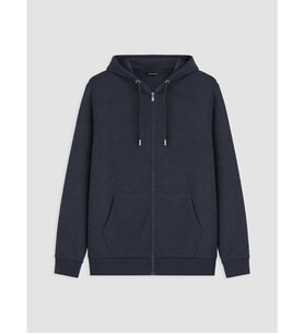 LCWAIKIKI Classic Yeşil Kapüşonlu Uzun Kollu Erkek Fermuarlı Sweatshirt