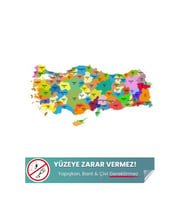 Türkiye Siyasi Haritası, Yüzeye Zarar Vermeyen Sihirli Akıllı Kağıt, Yaz Sil Harita