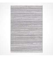 Makine Kaymaz Yıkanabilir Gri Minimalist Triko Salon Halısı Mutfak Halısı Koridor Halısı Yolluk JL04K