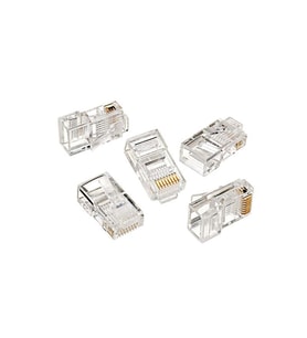S-Link SL-COB8P RJ45 Konnektör 100 Lü Paket (Siyah)